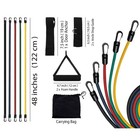 12pcs Resistance Bands Set Home Workout Exercise Yoga Crossfit Fitness Training