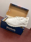 Reebok Classic Men s White Low Top Lace-up Athletic Sneakers New W  Box