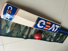 English Willow Cricket Bat Big 40-45mm Thick Edges Cricket Bat  nature In India 