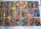 1994 Fleer Marvel Universe Trading Cards Complete Lot Of 61 Cards No Doubles 