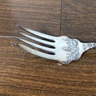 1847 Rogers Bros Silver Plate Charter Oak Serving Fork