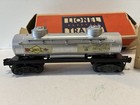 Lionel Train Post War No  2465 Sunoco Tank Car   Orig  Box Excellent
