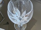 Mikasa Crystal  flame D amore 9-inch Crystal Ballon Wine Glasses