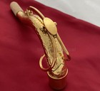 Mk Vi Gold Hand Hammered Tenor Saxophone Neck Germany Brass Sax Neck 27 50 Mm