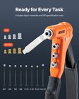 Vevor Rivet Nut Tool Kit Rivnut Tool Kit 9-inch One-handed 8 Mandrels 80 Nuts