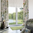 Botanical 100  Blackout Curtains 2 Panels 52wx63l Inch Sage Green