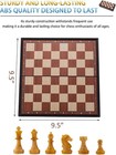Travel Chess Set  10 Inch Magnetic Chess Board With 2 Extra Queen Portable Foldi
