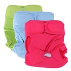 3pack Reusable Dog Diaper Female Pet Pant Washable Puppy Dog Diapers S m l xl