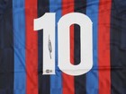 Ansu Fati Signed Barcelona Nike Jersey  beckett  2022 World Cup Team   Spain
