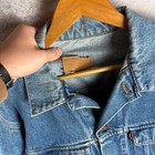 Men   s Vintage Levi   s Denim Jacket Blue Cotton Size L