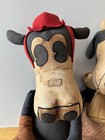 Rare Antique Mickey Mouse Horace Horsecollar And Clarabell Cow Dolls Read 