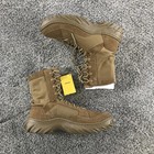 Oakley Field Assault Boot Mens 9 Brown Coyote Suede Vibram Tactical Military
