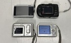 Assorted Compact Digital Camera Lot Of 4