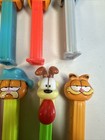8 Vintage Garfield Odie Pez Candy Dispenser
