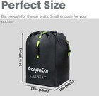 Water-resistant Car Seat Cover With Shoulder Strap For Infant Convertible Seats