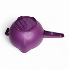 Tupperware 2 Qt  Large Colander Strainer Classic Purple New  Ships Free 