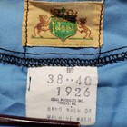 Vintage 50s Fly Fishing Vest 1950s Trout Anglers Blue Size Medium