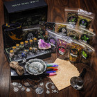 Witchcraft Supplies Kit For Spells  56 Pcs Witch Box Include Dried Herb Crystal