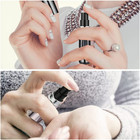 5 Pcs 5ml 8ml Perfume Bottle Portable Refillable Atomizer Pump Spray Empty Glass