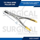 T c Pin   Wire Puller Cns 7  Double Action Tungsten Carbide Insert German Grade