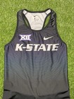 Kansas State Wildcats Nike Wrestling Singlet Men s Size M Black