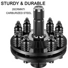 Slip Clutch Pto Slip Clutch 1 3 8  6 Spline Ends Black Tractor Pto Clutch