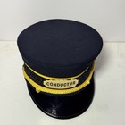 Vintage Pennsylvania Railroad Conductor Hat Transquip  Chalfont Pa Size 6 3 4