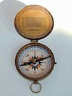 Brass Compass Solid Boy Scout Of America Pocket Handmade Gift Nautical