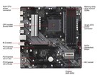 Asrock B550m Phantom Gaming 4 Am4 Amd B550 Sata 6gb s Micro Atx Amd Motherboard