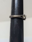 Mickey Mouse Ring Disney Pinky Child Cz Bezel Set Sz 4   - Sterling Silver 925