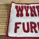 Vintage 40s 50s Chain Stitch Wyne Bros Furniture Work Jacket Patch 10 5x5 5