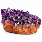 Natural Amethyst Crystal Cluster 330g Raw Purple Quartz Geode Specimen 3 5 Inch