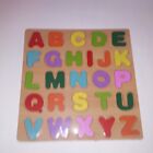 Alphabet Puzzle Wooden Kids Toys Educational Colorful Letter Learning New