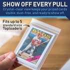 1000-10000pack Team Bags Resealable For Toploaders Semi Rigid   Magnetic Holders