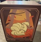 Ninetales Chinese Metal Deck Box And Illustration Rare Promo Card Pokemon