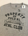 Polo Ralph Lauren T Shirt Mens Size Xxl New Gray Prop Of Polo Rl Athl Club Rare
