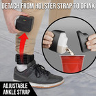 Ankle Monitor Flask  5 Oz  - Hidden Alcohol Flask - Funny Liquor Gift For House