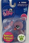 Littlest Pet Shop Special Edition Pet 1400 Purple Swan Figure Glasses In Package