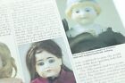 4 Page Article German Child Dolls 1880s To 1940s September 1996 Dolls Magazine
