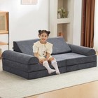  Kids Couch Large  Floor Sofa Modular Funiture For Kids  Luxury Corduroy 