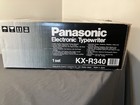 Panasonic Electronic Typewriter R350 Kx-r350 W  Ribbons   Box - Tested