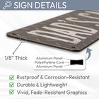 Custom Rustic Street Sign Vintage Look Metal Personalized Name Sign Gift