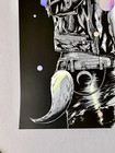  real  Queens Of The Stone Age Foil Concert Poster X 170 Gold Coast 2024 Qotsa
