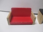 Vintage Kidkraft Wooden Living Room Dollhouse Furniture Bin Grn