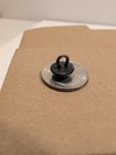 13 Antique Victorian Shank Shoe Buttons-doll  Baby  Bear Eyes  Solid Black Color
