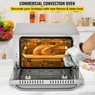Convection Oven 21l Countertop Commercial 3-layer Toaster Baker 1440w