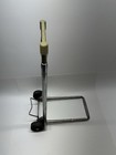 Vintage Travel Caddy Metal Foldable Luggage Cart Folding Rolling