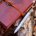 Titanium Alloy Pocket Siphon Pen Ball Pen For Student Business Signature Gel Pen