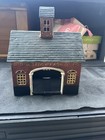 Vintage Cast Iron Farm Set     Barn   Animals Horse Pig Cow Sheep     Hand Painted