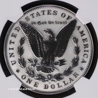 2023-s Morgan   Peace Silver Dollar Two Coin Reverse Proof Set Ngc Pf 70   Fdoi
